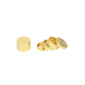 1 CNC Aluminium Grinder Pollinator 4-part ø 50mm Goldbarren Metall